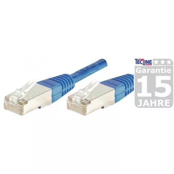 EXERTIS CONNECT Cat.6A S/FTP Patch Cable, 20 m, Blue 858324