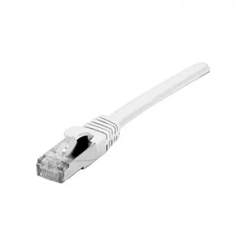 EXERTIS CONNECT Cat 6A S/FTP Patch Cable, 5 m, White 858504