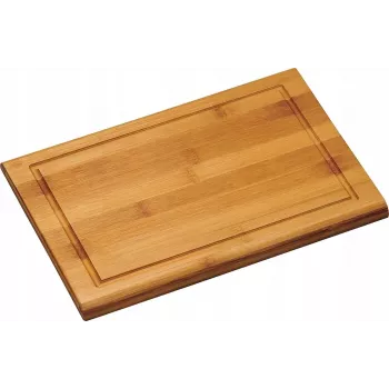 Kesper Bamboo Cutting Board 31x21x1.6 cm with Juice Groove