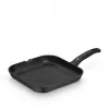 WMF Devil Grill Pan 27x27 cm, Square, PermaDur Non-Stick, TransTherm Universal Base, Cromargan Handle