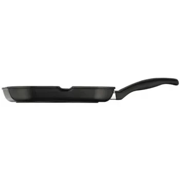 WMF Devil Grill Pan 27x27 cm, Square, PermaDur Non-Stick, TransTherm Universal Base, Cromargan Handle