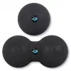 SCHILDKRÖT Dual Massage Set, 2-piece: 1 Peanut Ball (approx. 80 x 160 mm), 1 Massage Ball - 1 piece (960134)