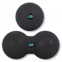SCHILDKRÖT Dual Massage Set, 2-piece: 1 Peanut Ball (approx. 80 x 160 mm), 1 Massage Ball - 1 piece (960134)