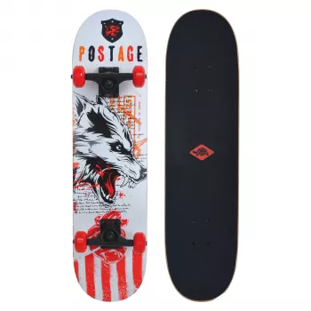 SCHILDKRÖT Skateboard Grinder 31 inch Wolf Deck Complete Skateboard 510682