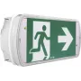 Eaton 40071349554 LED Emergency Escape Route Light, Ceiling/Wall Mount, 150 lm, 3h, Self-Test, White