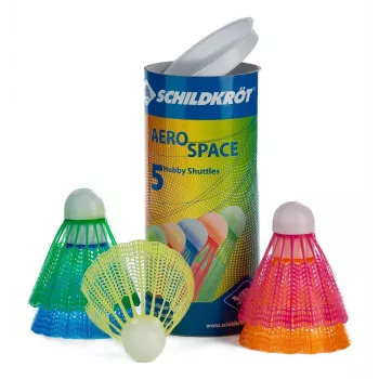 SCHILDKROT Aerospace Plastic Leisure Shuttlecock in Resealable Cardboard Can, 1 Piece (970910)