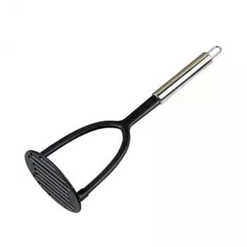Kesper Potato Masher with Acacia Wood Handle and Stainless Steel Head