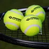 SCHILDKROT Tennis Balls, 3-Piece Set, Yellow, Reasonable Rebound for Hobby Play (970048)