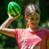 SCHILDKROT Splash Ball Watermelon Water Ball, Green, 250 mm Diameter, Grippy Surface, 1 Piece (970292)