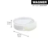 Wagner design yourself EH 5105 CLEAR Floor Door Stopper, Plastic, Transparent (15510511)