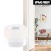 Wagner Design Yourself EH 5222 Transparent Self-Adhesive Door Stopper, 40 mm Diameter, 22 mm Height 15522211