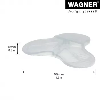 Wagner Design Yourself EH 6985 Transparent Self-Adhesive Door Stopper 15698501