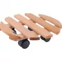 WAGNER Multiroller Country Chestnut Round Plant Trolley 20018201