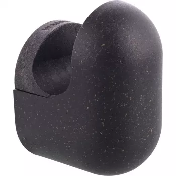 Wagner design yourself PILL Coat Hook, 1 Hook, Black, Aluminium, Wall-Mounted, 40 mm 17040221