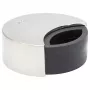 Wagner design yourself EH 5151 Door Stopper Die-cast Zinc with Rubber Bumper, Chrome-plated, Ø50 mm, Screw-on, Silver 15515111