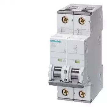 Siemens 5SY4502-7 Miniature Circuit Breaker, 1+N, C2 5SY45027