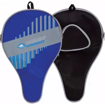 DONIC SCHILDKRÖT Classic Table Tennis Bat Case, Blue, Holds 1 Bat and 3 Balls, Polyester 818508