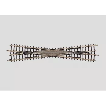 Märklin Z Gauge 15-Degree Crossing Track 8559