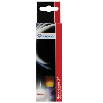 DONIC SCHILDKRÖT Avantgarde 3-Star Orange Table Tennis Ball (Single Ball) 608338