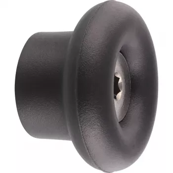 Wagner design yourself DOT GH 0201 Wall Hook, Black, 1 Hook, Screw Mount, Plastic 17020121