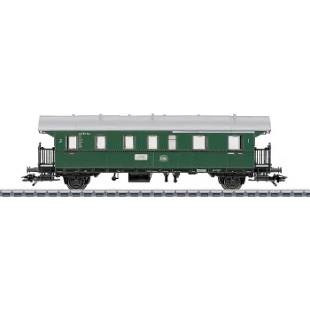 Märklin 4313 H0 Express Train Coach Büm 234 2nd Class DB Era IV Ocean Blue/Beige