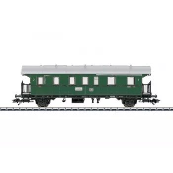 Märklin 4313 H0 Express Train Coach Büm 234 2nd Class DB Era IV Ocean Blue/Beige