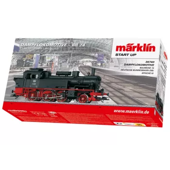 Märklin 36740 HO Scale Diesel Locomotive DB Class 212 (V 100) Black/Red with mfx+ Digital Sound