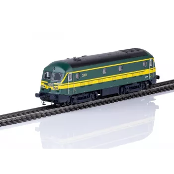 Märklin 37279 H0 SNCB Series 59 Diesel Locomotive with mfx+ Decoder and LED Lighting