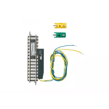 Märklin Z Gauge Straight Uncoupler Track 8587 - 110 mm, Black