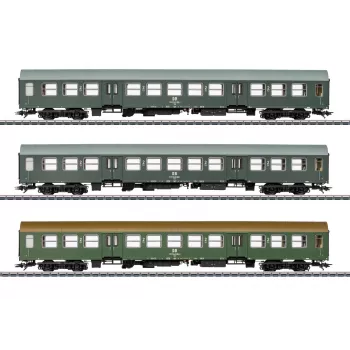 Märklin 42580 H0 3-Car Set DR Passenger Coaches