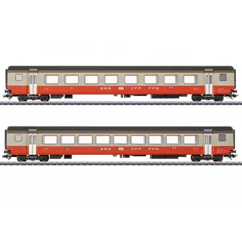 Märklin 42191 H0 Swiss Express SBB 2-Car Passenger Set