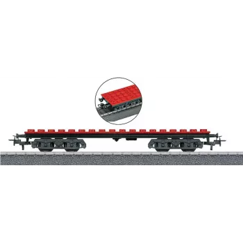 Märklin 44734 H0 Building Block Wagon, Black/Red