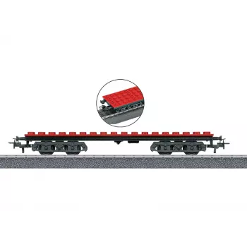 Märklin 44734 H0 Building Block Wagon, Black/Red