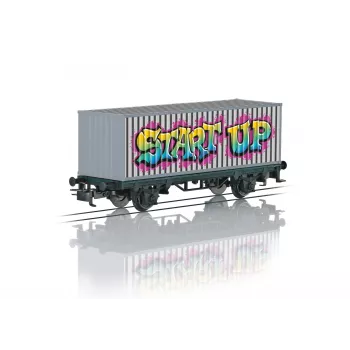 Märklin 44831 H0 Covered Freight Car, Märklin Magazin Annual Car 2001, Era V, AC, Relex Couplings