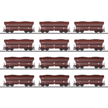 Märklin 46670 H0 12-Piece Freight Car Set Falder NS 182 of DB AG