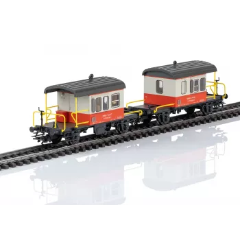 Märklin 46850 H0 SBB Sputnik 2-Car Sliding Wall Wagon Set