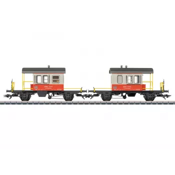 Märklin 46850 H0 SBB Sputnik 2-Car Sliding Wall Wagon Set