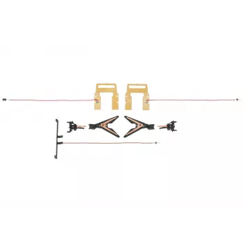 Märklin 072024 H0 Current-Conducting Close Coupler, 1 Piece