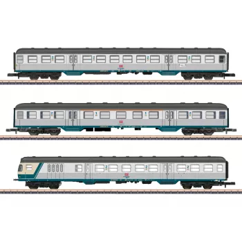 Märklin 087183 Z Scale Wagon Set Karlsruher Kopf DB A