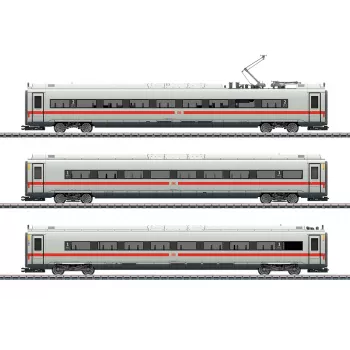 Märklin 43726 Add-On Car Set for ICE 4, HO Scale, Grey
