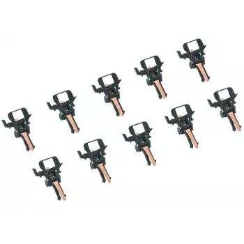Märklin 72025 H0 Current-Conducting Close Coupler, 10 Pieces