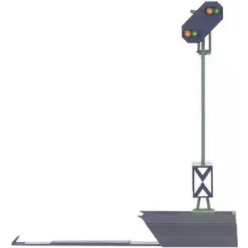 Märklin 76480 H0 Light Block Signal with Distant Signal, LED, Digital