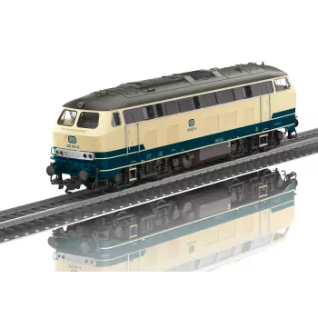 Märklin 39215 H0 Class 218 Diesel Locomotive DB Ocean Blue mfx+ Sound & LED
