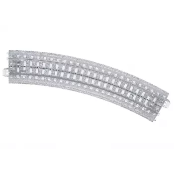 Märklin H0 C-Track Straight Track 188.3 mm, 6 Pieces, Integrated Ballast 020196