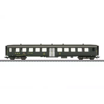 Märklin 043383 H0 Lightweight Steel Passenger Coach 2nd Class SBB