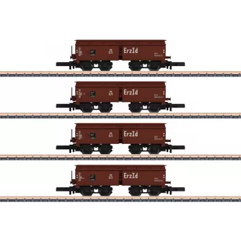 Märklin 082710 Z Gauge Self-Unloading Wagon Set Deutsche Bundesbahn Era IV