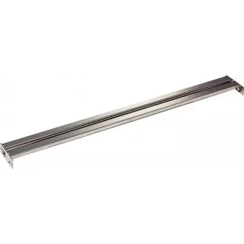 LEITZ Suspension Rod, Nickel-Plated Metal, 1000 mm, Rust-Protected, Smooth Surface, 10 Pieces (2010-00-00)