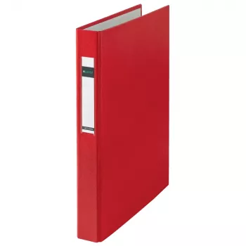 LEITZ Standard Ring Binder A4 Oversize Red 2 D-Ring 41 mm Spine 25 mm Ring Diameter 4210-00-25