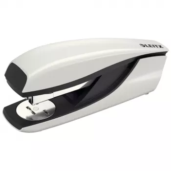 LEITZ Nexxt 5522 Stapler, 40 Sheet Capacity, Grey, 70 mm Throat Depth, for 24/6, 24/8, 26/6 Staples 5522-00-85