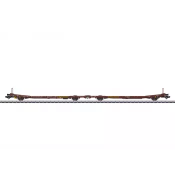 Märklin 47430 H0 Flat Car Pair Laads 800B of Transwaggon GmbH